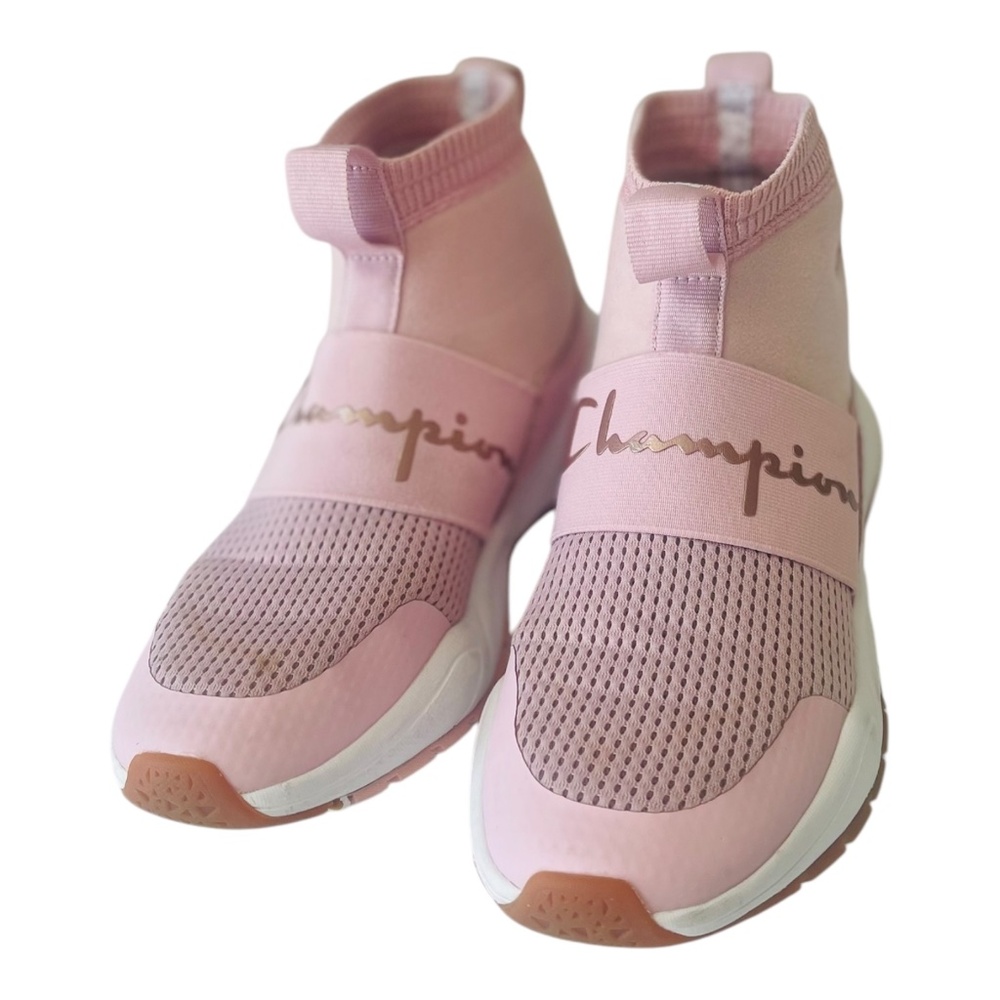 Pink Champion Meloso Rally Pro shoes athletic wear sneakers size 6.5 - Picture 3 of 14